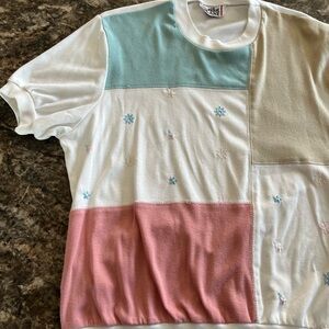 Women’s Colorful Patchwork Shirt